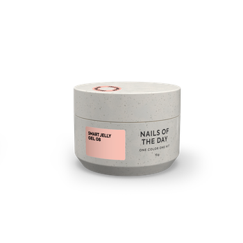 Гель желе строительный Nails Of The Day Smart Jelly gel 08, карамельный, 15 г