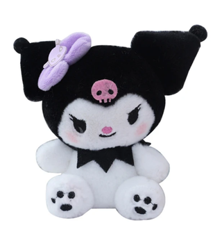 Мягкая игрушка брелок Куроми по мотивам аниме Май Мелоди My Melody 13х9см