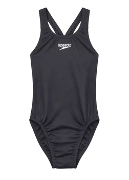 Детский цельный купальник для девочек Speedo черный, рост 128 см (KD-MG-00140-02)