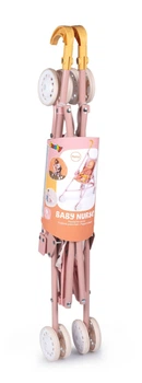 Wózek dla lalki Smoby Baby Nurse składany 25 x 51.5 x 57 cm Pink (3032162204085)