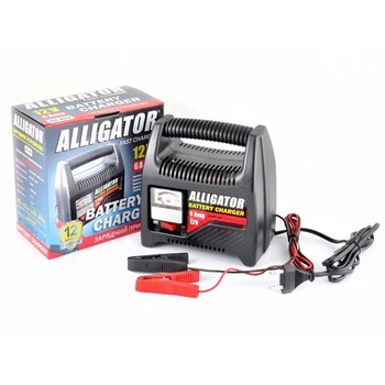 Зарядний пристрій АКБ Alligator 6/12В 80А·год 6А