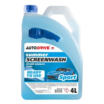 Омивач скла AutoDrive літній Sport готовий 4л