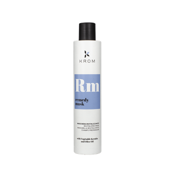 Маска восстанавливающая KROM Remedy с растительным кератином и маслом оливы 250 мл
