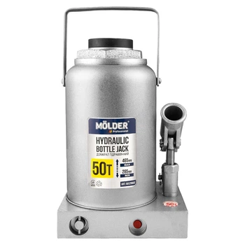 Домкрат гідравлічний пляшковий Molder 50т 285-465мм