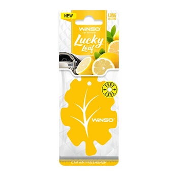 Освіжувач повітря Winso Lucky Leaf, целюлозний ароматизатор, Lemon