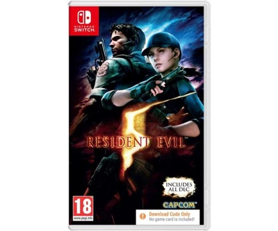 Гра Resident Evil 5 (ваучер на скачування) (російські субтитри) (Nintendo Switch)