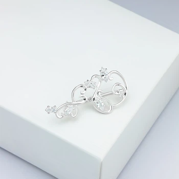 Серебряная брошь IRISTA "Маргарита" (7120)
