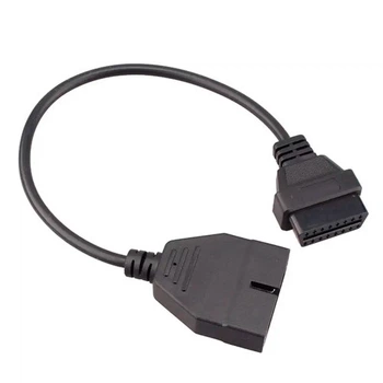 Переходник F&D OBD2 16 pin GM12 12 pin F D 42 см черный 287589 03 AT3