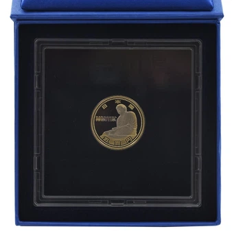 Монета Япония 500 йен 2012 Биметалл Proof Префектуры - Канагава в сувенирной упаковке