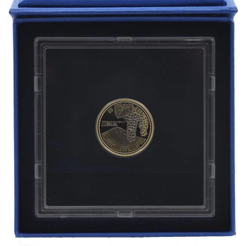 Монета Япония 500 йен 2013 Биметалл Proof Префектуры - Яманаши в сувенирной упаковке