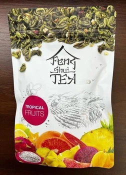 Зеленый чай Feng Shui Tea Green Tropical Fruits – листовой зеленый чай с тропическими фруктами