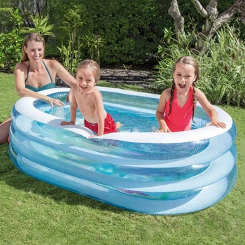 Детский надувной Бассейн Intex Морские друзья 163 * 107 * 46 см
