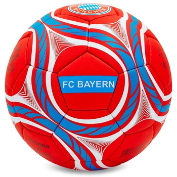 М'яч футбольний №5 Гриппи 5сл. BAYERN MUNCHEN FB-0047-158 (№5, 5 сл., зшитий вручну)