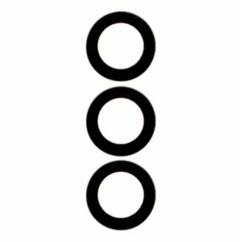Скло на камеру Xiaomi 12 Pro, Чорний - 360078
