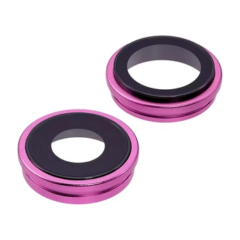 Стекло на камеру Apple iPhone 16, Розовый - 554769