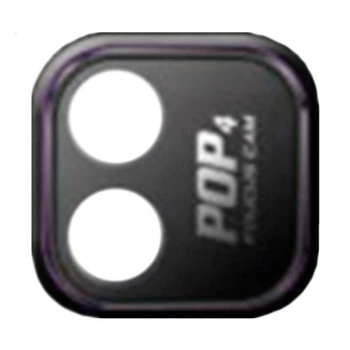 Стекло на камеру Tecno Pop 4, Черный - 318225