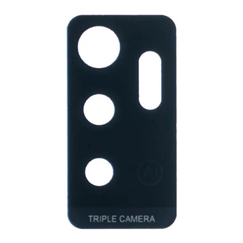 Скло на камеру ZTE Blade A71, Чорний - 281611