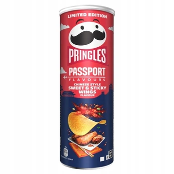 Чіпси Pringles Passport Chinese Style Sweet & Sticky Wings Китайські крильця165г
