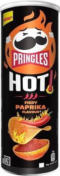 Чіпси Pringles Hot Fiery Paprika Паприка 160г