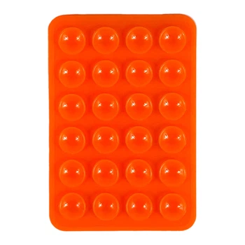 Держатель-присоска Double Side Silicone, Оранжевый - 669841