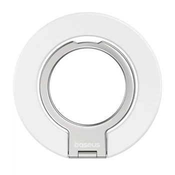 Кольцо-держатель Baseus Z0004700 MagPro 3 Ultra Slim, Белый - 677779