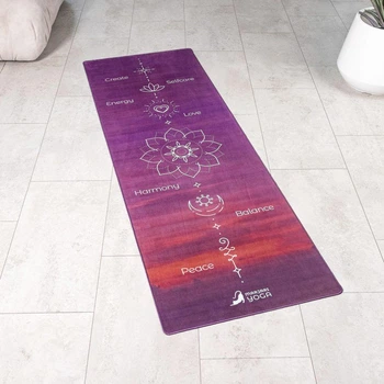 Складний килимок для йоги Marjari Yoga Travel 183x61x0.15 cм Harmony