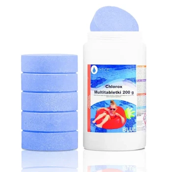 Таблетки для бассейна Chlorox Blue Tabs многофункциональные 200 г x 5 шт. 1 кг