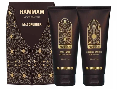 Подарунковий набір Mr.SCRUBBER Hammam (лосьйон для тіла 200 мл+ гель для душу 200 мл)