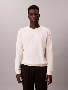 Світшот чоловічий Calvin Klein NM2708O-HGS(Oatmeal Heather) M Бежевий (014056468967)