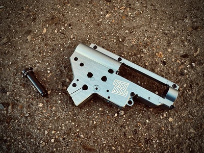 Корпус гірбокса Retro Arms CNC Gearbox V2 (8mm) QSC Black