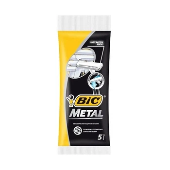 Станок BIC Металл 1 лезвие 5 шт (1770)
