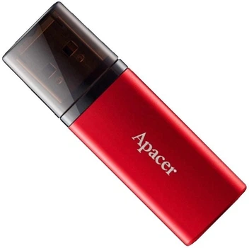 Флеш пам'ять USB Apacer AH25B 128GB USB 3.2 Gen1 Red (AP128GAH25BR-1)