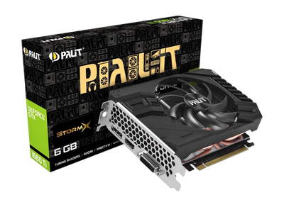 Відеокарта GeForce GTX 1660 Ti 6GB Palit StormX (NE6166T018J9-161F) Б/В