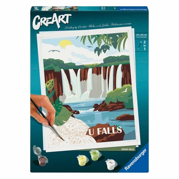 Картина за номерами Ravensburger CreArt Водоспади Ігуасу 25894 (4005556258949)