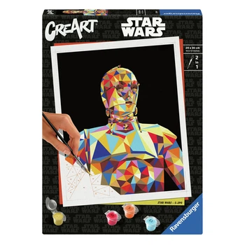 Картина за номерами Ravensburger CreArt Зоряні війни - C-3Po 23894 (4005556238941)