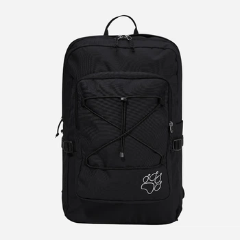 Рюкзак спортивний 24 л вміщує формат А4 Jack Wolfskin A65980-6000 Чорний (4064886703703)