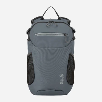 Рюкзак спортивний 12 л вміщує формат А4 Jack Wolfskin A65981-F0303 Сіро-синій (4064886703819)