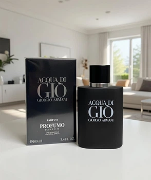 Acqua Di Giò Profumo Armani парфуми чоловічі, морський фужерний шлейф з бергамотом, імбиром та ладаном
