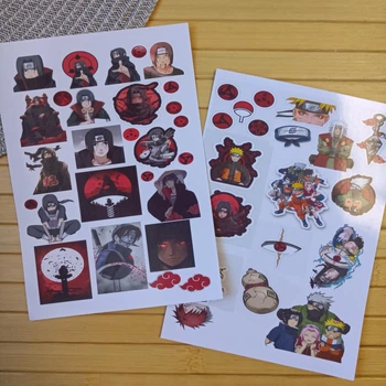 Стикерпак Наруто Naruto а4 набор 2 шт (25911)
