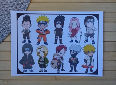 Стикерпак Наруто Naruto а5 (25886)