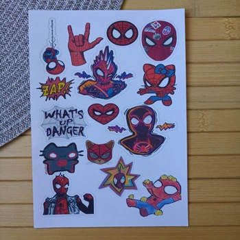 Стикерпак Человек-паук Spider man А5 код 25433