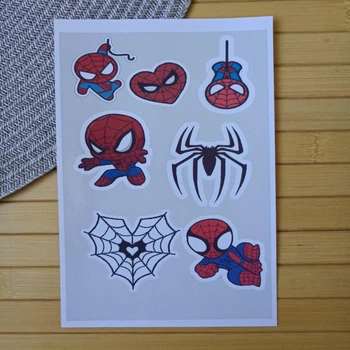 Стикерпак Человек-паук Spider man А4 код 25412