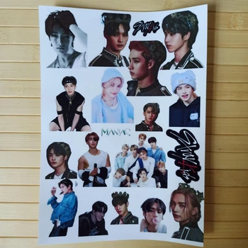 Стикерпак Stray Kids Стрей Кидс а5 (арт 4) 6823