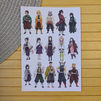 Стикерпак Клинок рассекающий демонов Kimetsu no Yaiba Клинок який знищує демонів А5 код 25860