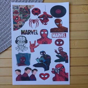 Стикерпак Человек-паук Spider man А5 код 25428
