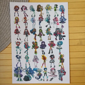 Стикерпак Monster High Монстр Хай А5 (25977)