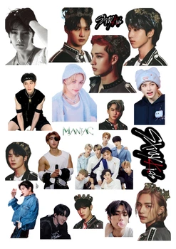 Стикерпак Stray Kids Стрей кидс а4 3063