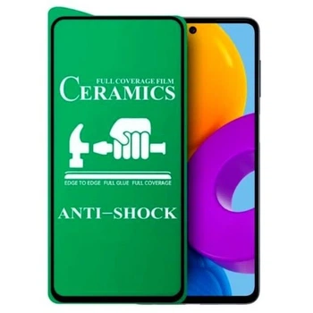 Защитное стекло Ceramic противоударное для iPhone 13 mini черный