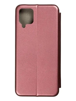 Чохол-книга TPU протиударний для Samsung A12 (A125) колір Marsala