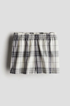 Боксерки H&M 1228239 158-164см біло-синій клітинка